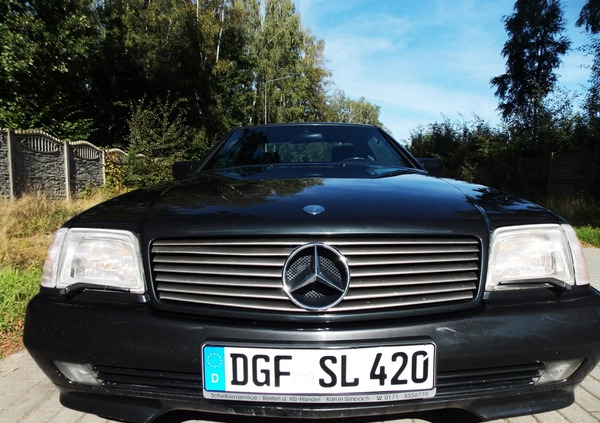 Mercedes-Benz SL cena 49900 przebieg: 176900, rok produkcji 1993 z Słupsk małe 631